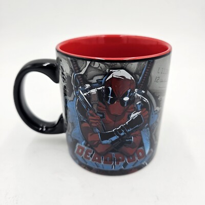 Deadpool ''Out Of The Way'' Mug 20oz Marvel Comic Book Coffee Cup