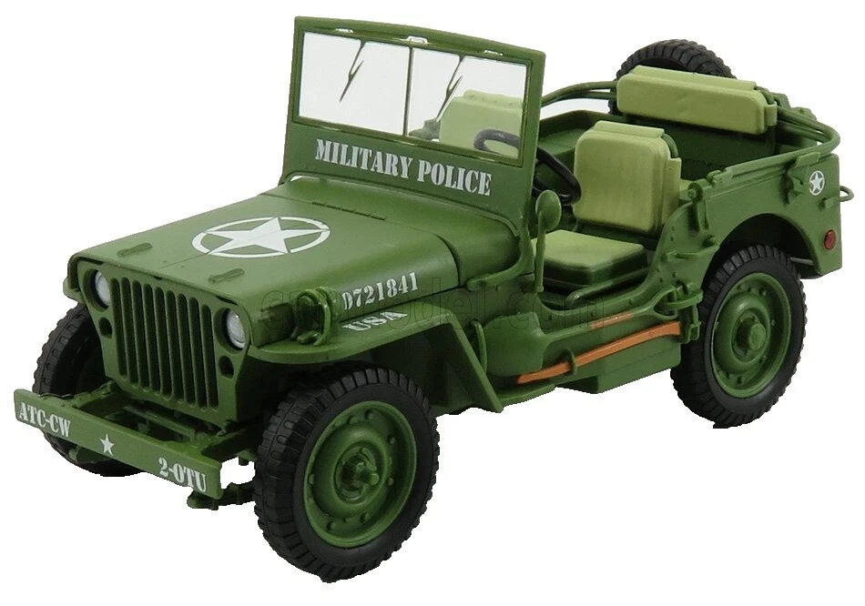Escala 1:18 American Diorama Jeep vehículos diecast y de juguete