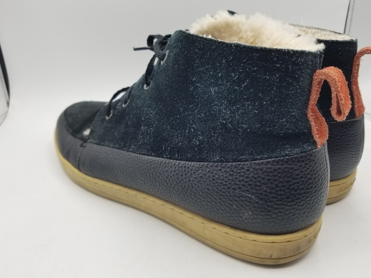 Bugatchi Hightop Shoes Blue Suede Chukkas lace up Casual Men  display picture 2