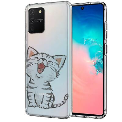 Schutz Hülle Für Samsung Galaxy S10 Lite Motiv Handy Silikon Tasche Case Cover
