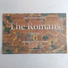 The Romans National Geographic Poster Map July 1997 Great Peoples Of The Past