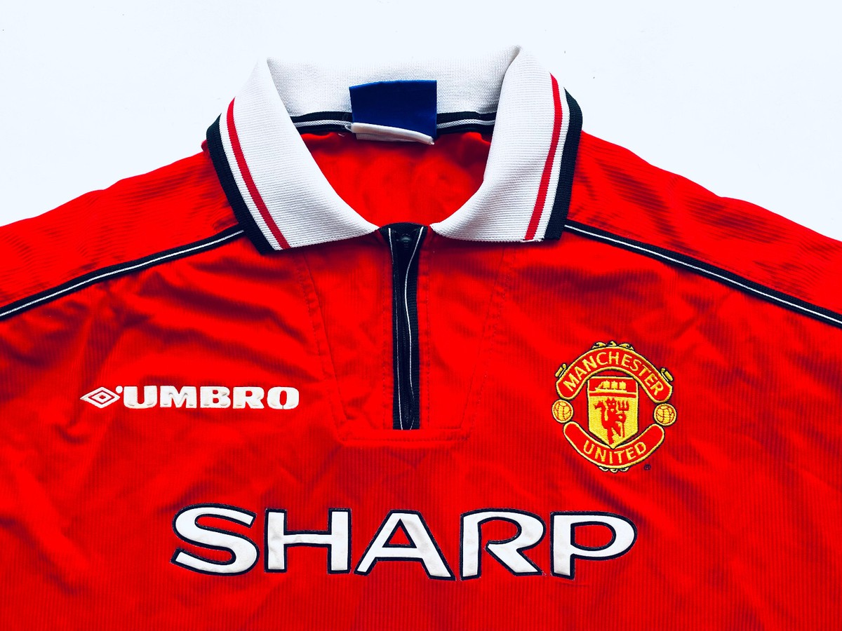 Manchester United Adult XXL *Yorke* Home Shirt 1998 2000 Umbro