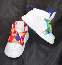 Jordan Sky Jordan 1 Sneakers BQ7196-100 White/multicolored toddler