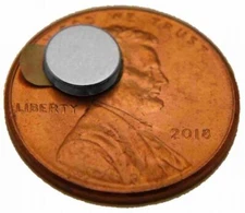 1/4" x 1/16" Disc Magnets - Adhesive Backed - Neodymium Magnet