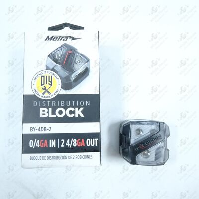 Metra - Power/Ground Distribution Block - Black (BY-4DB-2)