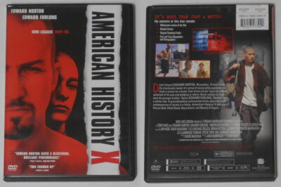 American History X movie Edward Norton Edward Furlong - U.S. dvd