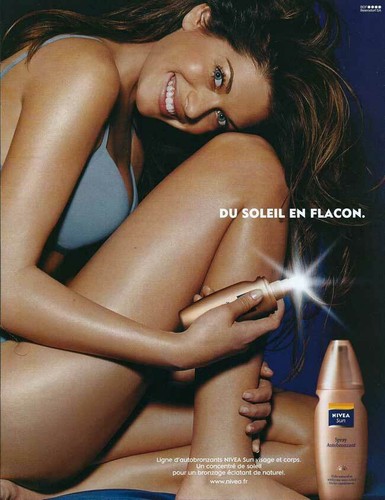 Werbepapier - Nivea Sun Selbstbräuner von 2002