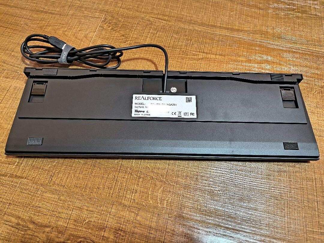 Topre REALFORCE R2-JP4-BK Mechanical Keyboard Black Used Good