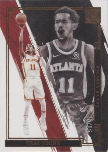 2021-22 Select Trae Young Courtside Retail Blue Atlanta Hawks #215