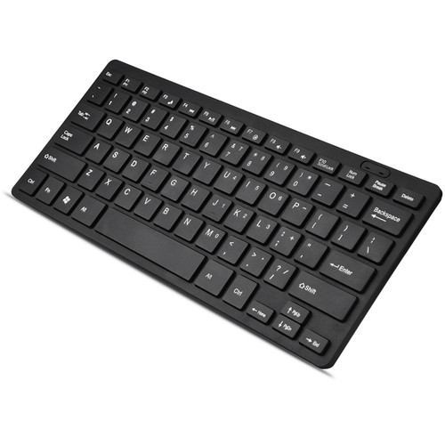 Black 78 Keys Ultra Thin Mini USB Wired Keyboard For Desktop Computer Laptop Set - Picture 4 of 22