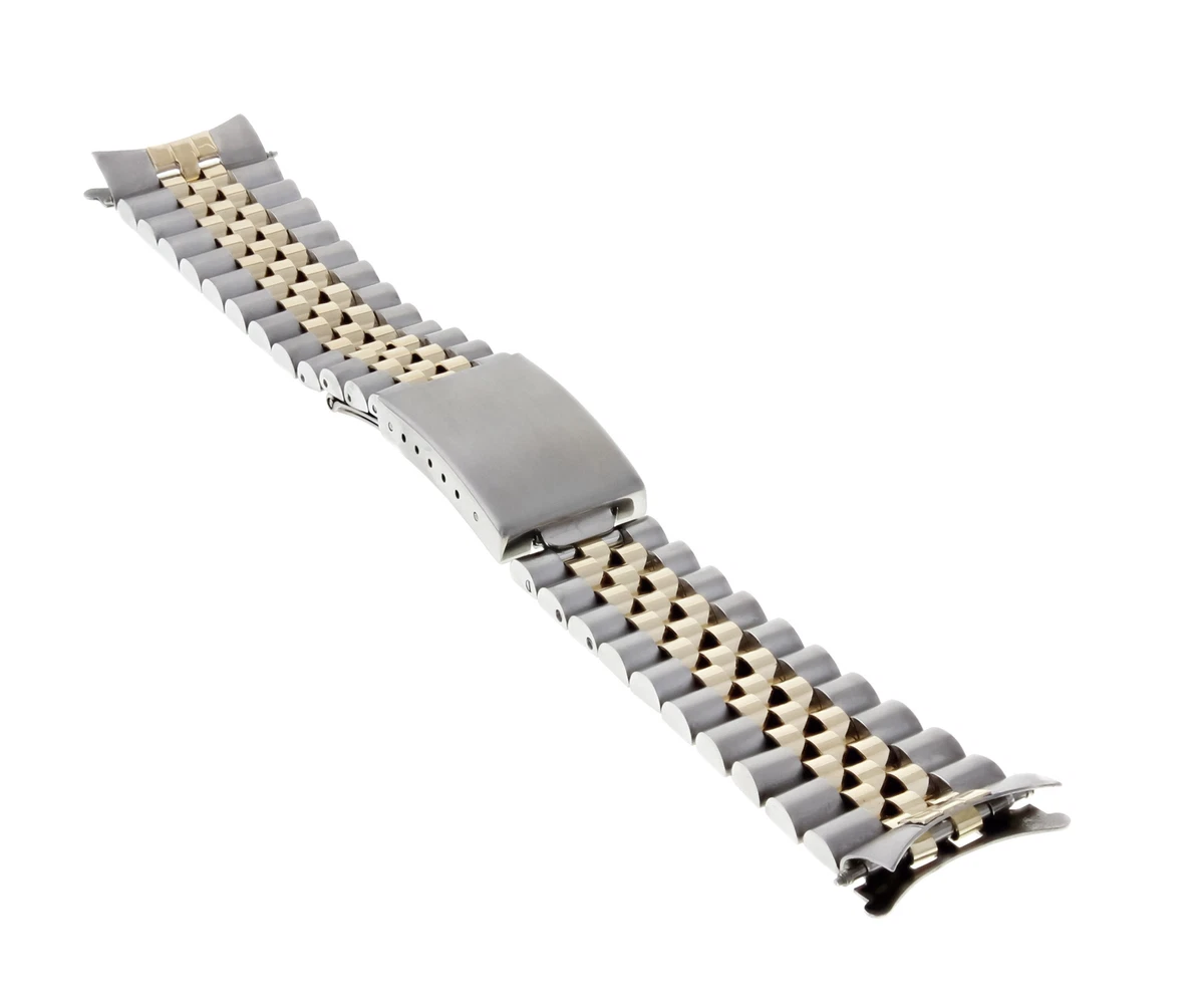 36MM Mens Two Tone Replacement Watch Band For Rolex Datejust