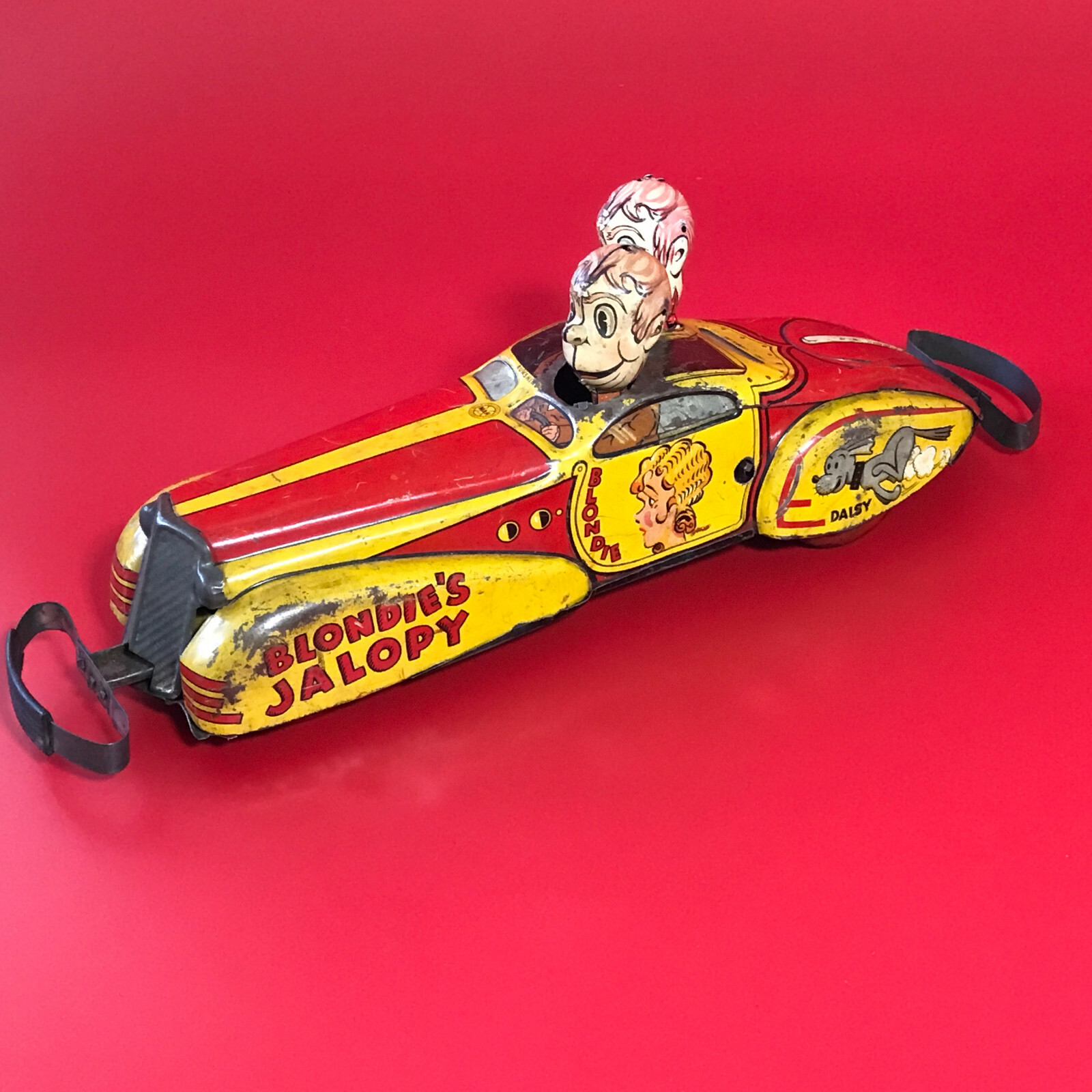 Marx Blondie's Jalopy Sunshine Car vintage tin wind up toys 1930's eBay