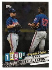 2020 TOPPS SERIES 2 MONTREAL EXPOS DECADES' BEST CHROME (DBC-72) 