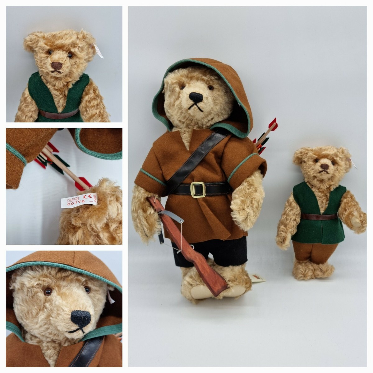 STEIFF FIGUREN „WILHELM TELL UND SOHN, SONDERFIGUR FÜR MÄRKLIN in