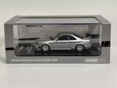 Inno64 Nissan Skyline GT-R (R33) Nismo 400R Sonic Silver IN64-400R-SIL