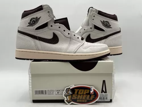 New Air Jordan 1 High A Ma Maniere Airness 2021 Size 8.5 Rare Retro Authentic MJ