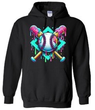 BASEBALL DRIP HOODIE - Youth XL