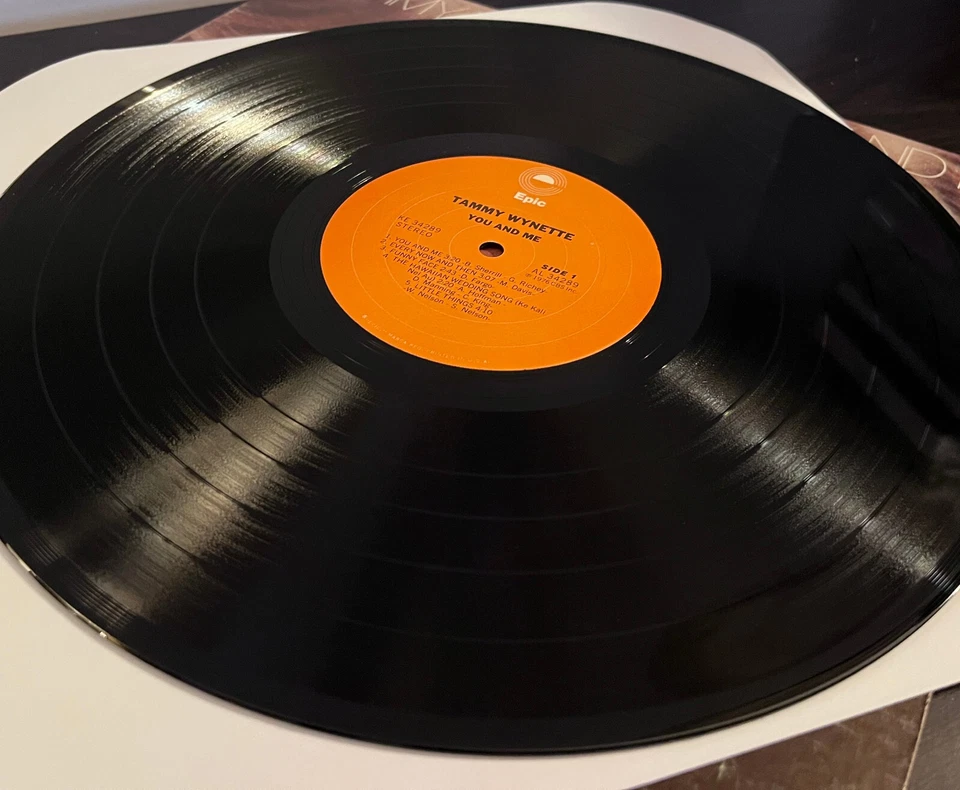 TAMMY WYNETTE - You And Me (1976) - 12" Vinyl Record LP - VG+ Foto 3 de 3