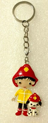 Paw Patrol Marshall Firedog Ryder Keychain Zipper Pull Book Bag Charm Key Ring