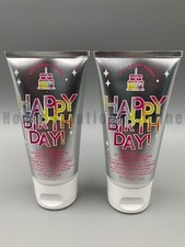 Bath  Body Works Happy Birthday Vanilla Buttercream Mini Cream S/2 6047D