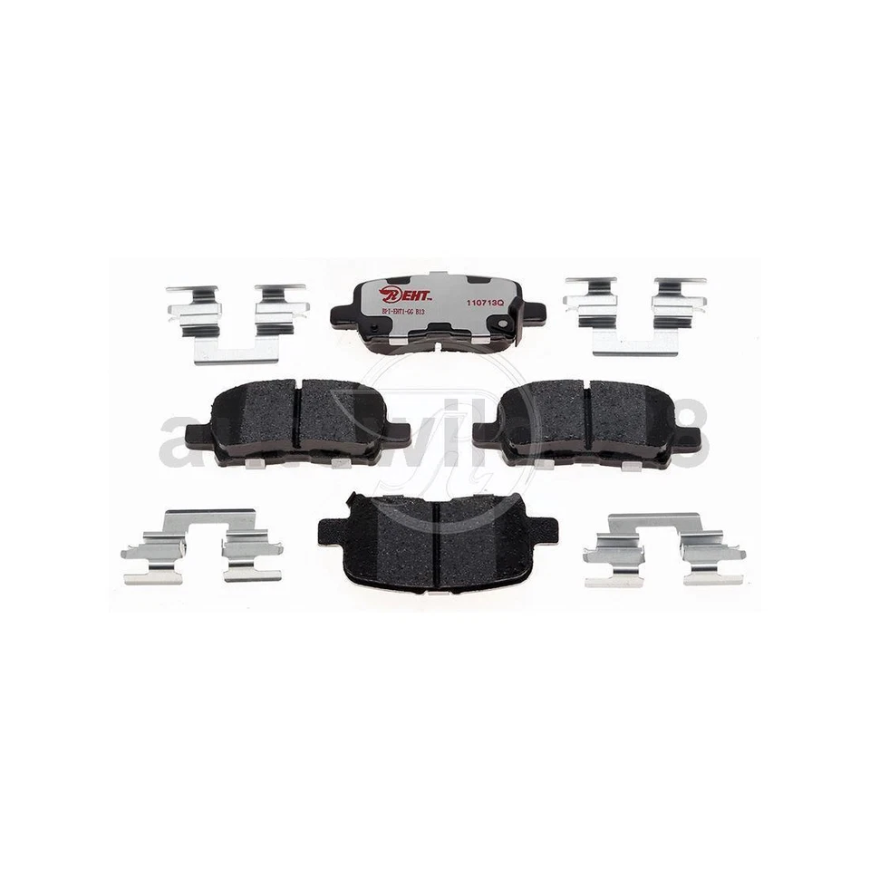 Juego de 2 pastillas de freno delanteras traseras para Honda Pilot 2003 2004 2005 2006 2007 2008 Foto 4 de 4