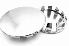 1 1/2" Hole Fit Cap Round Polished Nickel Plated Steel All Weather For 1.5" Hole