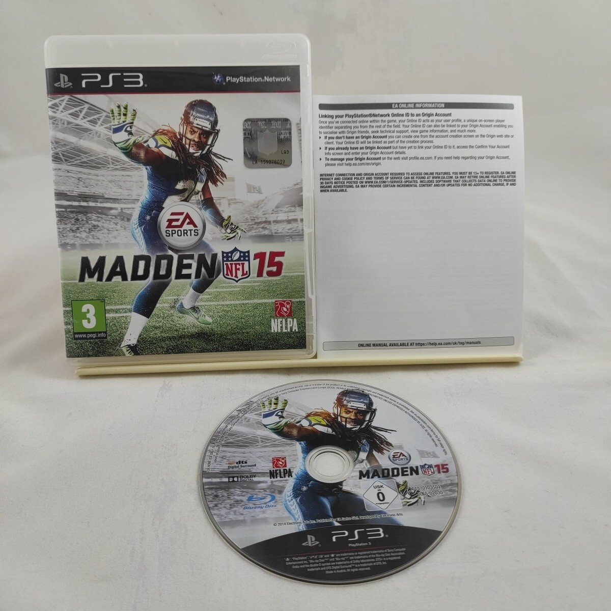 MADDEN NFL 15 PlayStation 3 PS3 game