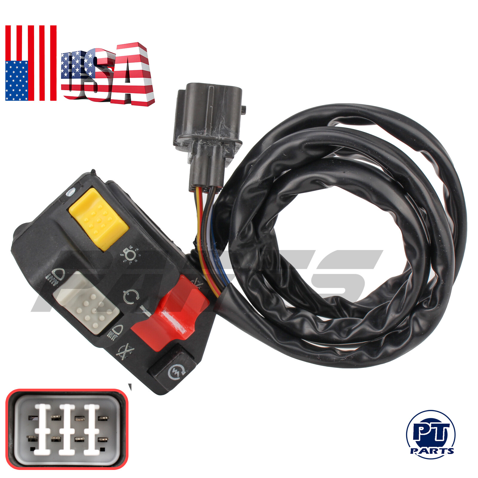 Starter Switch for Honda Rancher TRX 350 TM FM S ES 2x4 4x4 Headlight