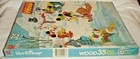 DONALD, GOOFY,  PLUTO SNOW SCENE WOOD 35 Pc PUZZLE 1983 WALT DISNEY  4296-8 — photo 4