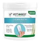 Vets Best Clean Teeth Cleaning Pads pack of 50 finger pads