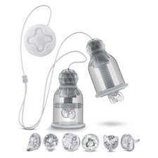 Eden Titillator 90 Modes Nipple Play Stimulator Tongue Licking Rotating Clamp