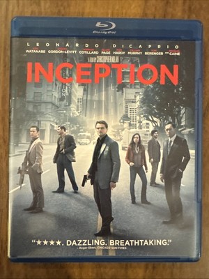 Inception (Blu-ray/DVD, 2010, 2-Disc Set)