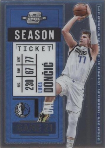 2018 CONTENDERS OPTIC SILVER PRIZM LUKA DONCIC ROOKIE #13 BGS 9.5
