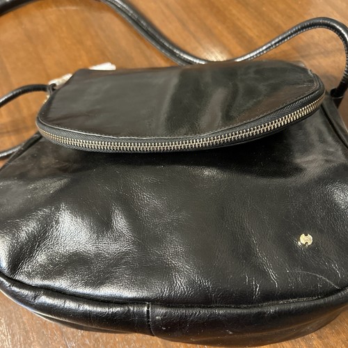 Halston Heritage Hobo tracolla nera prezzo al dettaglio consigliato $495 MH3614L5 nuova - Foto 19 di 19