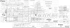Top Flite F4U Corsair Giant Scale plan set