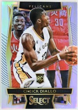 2016-17 Panini Select #11 Cheick Diallo Silver Prizm New Orleans Pelicans
