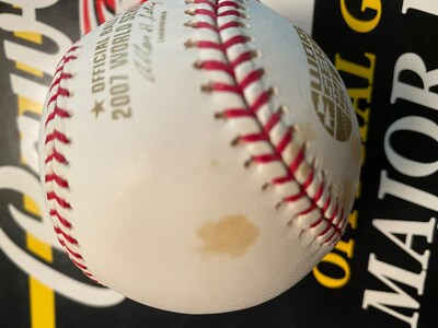 2007年ワールドシリーズ公式ボール 2007 World Series Official Baseball By Rawlings | eBay