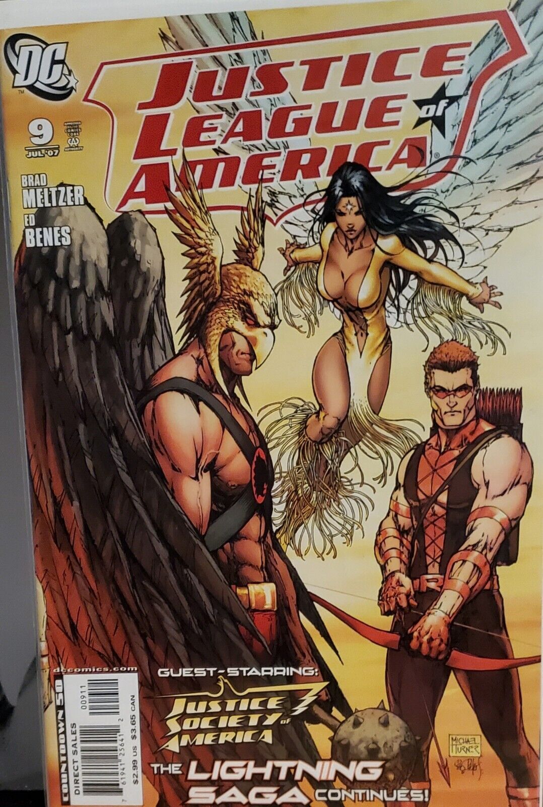 DC Justice League of America #9 The Lightning Saga Unread Condition 2006