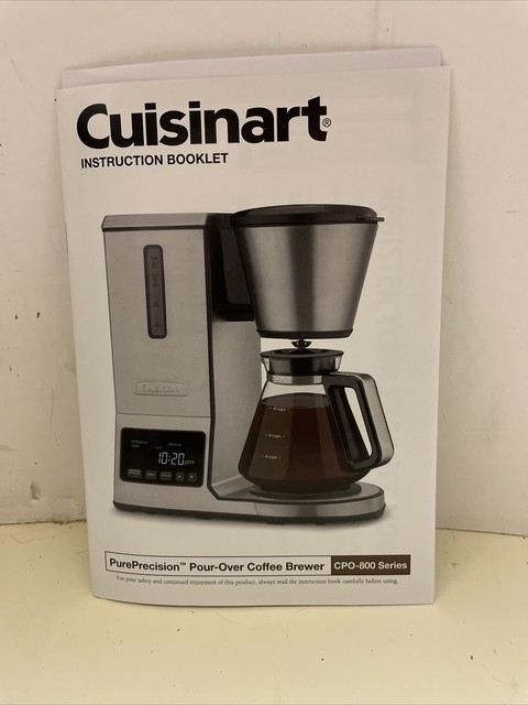 Cuisinart Cpo-800 Pour Over Coffee 