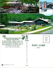 Brookside Motel and Ranch House Gatlinburg Tennessee TN Postcard