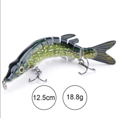 Wobbler Spinner Popper Kunstköder Angel Köder Raubfischköder(12,5cm.-18,8g.)Nr15
