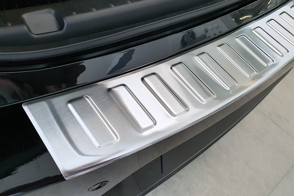 Tuning-art Protezione Paraurti E Battitacco In Acciaio Per VW T-Cross 2018+ | Set 5 Pezzi Argento