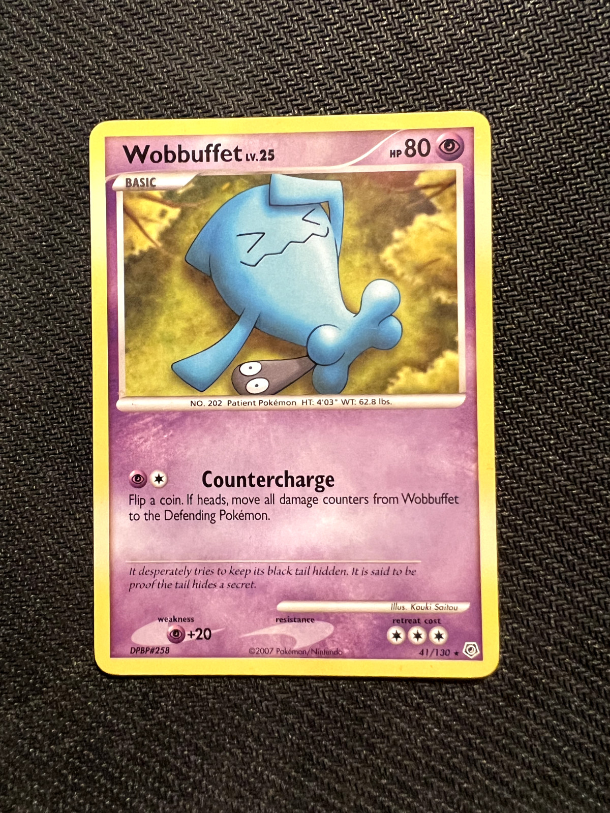 Wobbuffet 41/130 Diamond and Pearl Regular LP