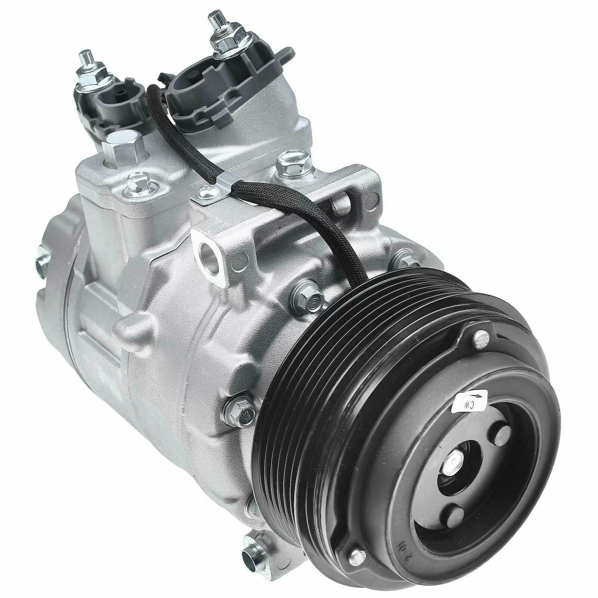 A/C Compressor with 6-Groove Pulley for Ford Explorer 2012-2013