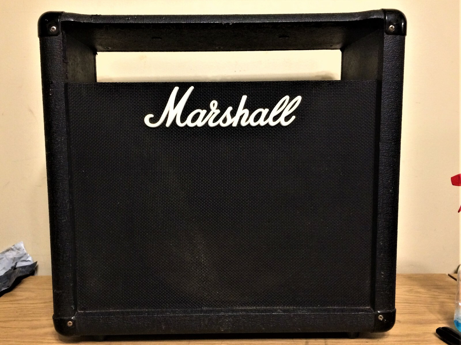 marshall amp and cabinet