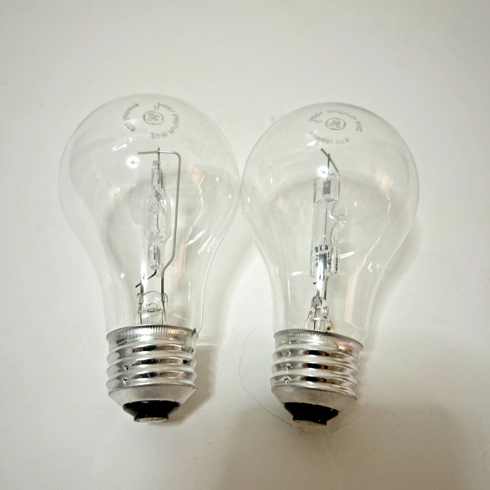 GE 40watt Light Bulbs Glass None LED Basica Dimmable Classic 6 Single Bulbs - Image 4 of 4