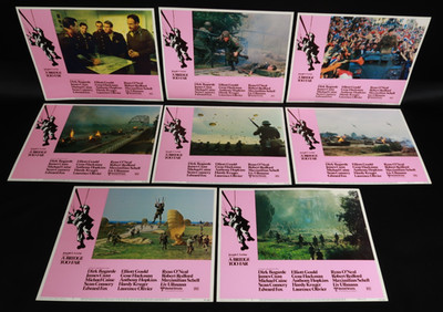 A Bridge Too Far Lobby Cards 1977 Stills Originals 11 x 14 NSS 77/28 S. Connery
