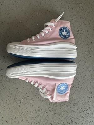 Converse Womens Chuck Taylor All Star Move Platform  Sz 6.5 Pink Chunky
