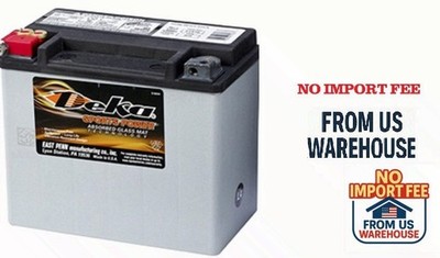 Deka Power Sports ETX16L Battery, Deka Power Sports ETX16L Battery