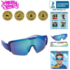 Lightweight Blue Sonic Sunglasses for Kids Perfect for Active Adventures